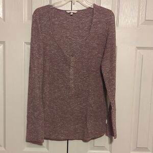 Women's Mauve Knit Top